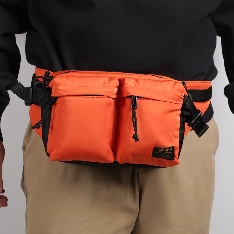 Cумка Carhartt WIP Military Hip Bag (I024252-pepper/blk)  - цена, описание, фото 1